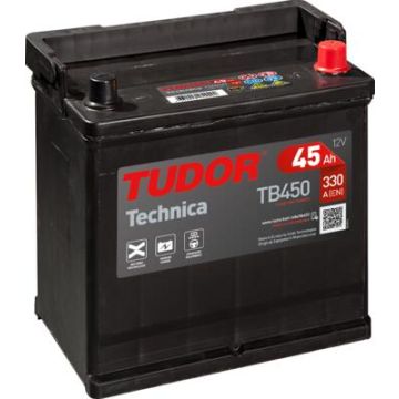 Batterie de démarrage Tudor Technica TB450 12 V 45 Ah 330 A – Plomb-acide (sans entretien)