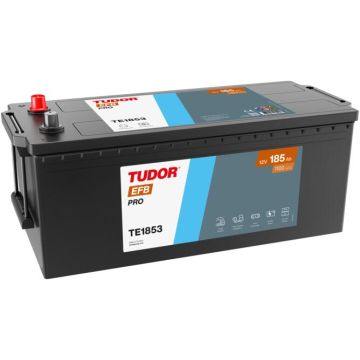 Batterie Start & Stop EFB Tudor TE1853 12 V 185 Ah 1110 A – EFB