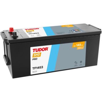 Batterie de démarrage Tudor SHD Pro TF1453 12 V 145 Ah 900 A – Plomb-acide (sans entretien)