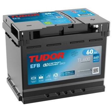 Batterie Start & Stop EFB Tudor TL600 12 V 60 Ah 640 A – EFB