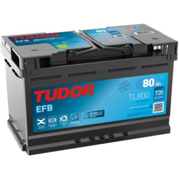 Batterie Start & Stop EFB Tudor TL800 12 V 80 Ah 800 A – EFB