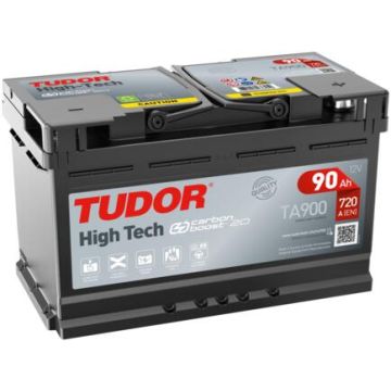 Batterie de démarrage Tudor High Tech TA900 12 V 90 Ah 720 A – Plomb-acide (sans entretien)