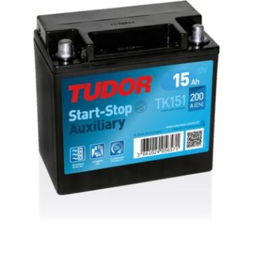 Batterie auxiliaire AGM Tudor TK151 12 V 15 Ah 200 A – AGM