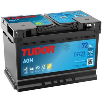 Batterie Start & Stop AGM Tudor TK720 12 V 72 Ah 760 A – AGM