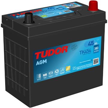 Batterie Start & Stop AGM Tudor TK454 12 V 45 Ah 380 A – AGM