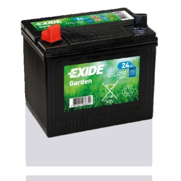 Batterie de démarrage Exide Garden 4901 12 V 24 Ah 250 A – Plomb-acide (sans entretien)
