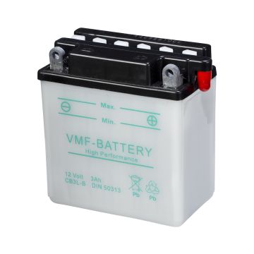 Batterie moto VMF Powersport YB3L-B 12 V 3 Ah 42 A – Plomb-acide (électrolyte liquide)
