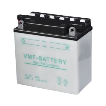 Batterie moto VMF Powersport YB7L-A 12 V 8 Ah 105 A – Plomb-acide (électrolyte liquide)