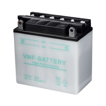 Batterie moto VMF Powersport YB7-A 12 V 8 Ah 105 A – Plomb-acide (électrolyte liquide)