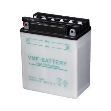 Batterie moto VMF Powersport YB12AL-A2 12 V 12 Ah 150 A – Plomb-acide (électrolyte liquide)
