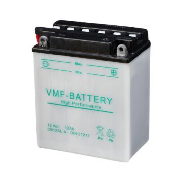 Batterie moto VMF Powersport YB12AL-A 12 V 12 Ah 150 A – Plomb-acide (électrolyte liquide)