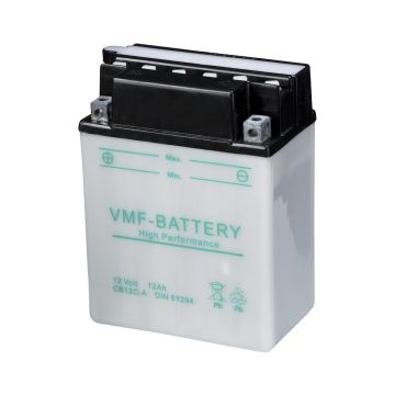 Batterie moto VMF Powersport YB12C-A 12 V 13 Ah 150 A – Plomb-acide (électrolyte liquide)