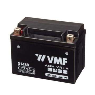 Batterie moto AGM VMF Powersport FA 51488 12 V 11,2 Ah 230 A – AGM