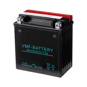 Batterie moto VMF Powersport MF YTX20CH-BS 12 V 18 Ah 250 A – AGM