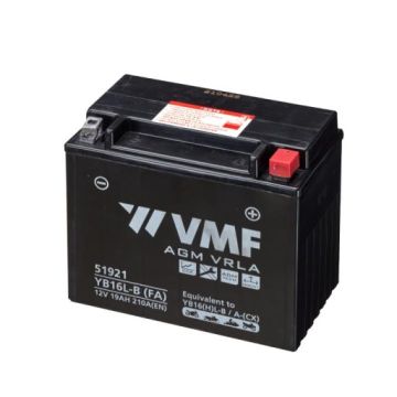Batterie moto VMF Powersport AGM 51921 12 V 19 Ah 210 A 
