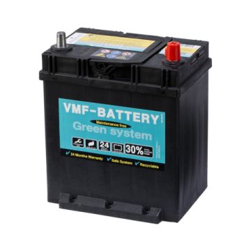 Batterie de démarrage VMF Green System 53587 12 V 35 Ah 300 A – Plomb-acide (sans entretien)