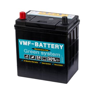 Batterie de démarrage VMF Green System 54522 12 V 45 Ah 390 A – Plomb-acide (sans entretien)