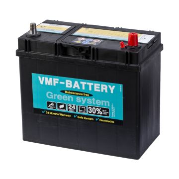 Batterie de démarrage VMF Green System 54584 12 V 45 Ah 330 A – Plomb-acide (sans entretien)