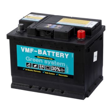 Batterie de démarrage VMF Green System 55559 12 V 55 Ah 470 A – Plomb-acide (sans entretien)