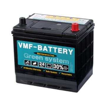 Batterie de démarrage VMF Green System 56068 12 V 60 Ah 480 A – Plomb-acide (sans entretien)
