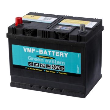 Batterie de démarrage VMF Green System 57024 12 V 70 Ah 550 A – Plomb-acide (sans entretien)