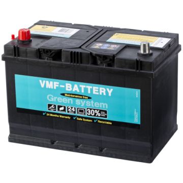 Batterie de démarrage VMF Green System 60033 12 V 100 Ah 740 A – Plomb-acide (sans entretien)