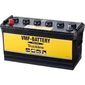 Batterie de démarrage VMF Truckline 12 V 100 Ah 600 A – Plomb-acide (électrolyte liquide)
