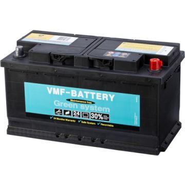 Batterie de démarrage VMF Green System 60038 12 V 100 Ah 830 A – Plomb-acide (sans entretien)