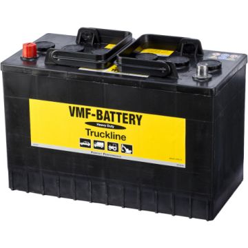 Batterie de démarrage VMF Truckline 61048 12 V 110 Ah 680 A – Plomb-acide (électrolyte liquide)