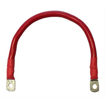 Câble de batterie rouge 25 mm² 50 cm cosses M6-M6 Top Systems 