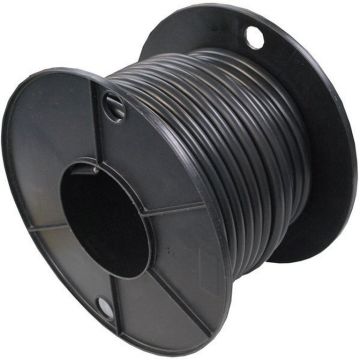 Câble de batterie 16 mm² noir rouleau de 50 m double isolation 