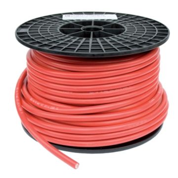 Câble de batterie 95 mm² sur mesure | Rouge | Longueur au choix 