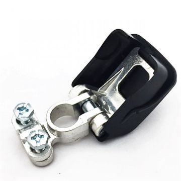 Cosse de batterie à serrage rapide noire 55 x 45 x 30 mm 