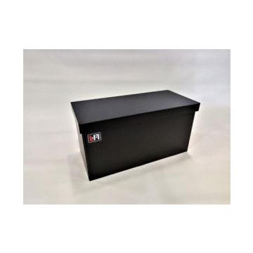 Bac à batterie PE noir avec couvercle pour batterie 165/180 Ah 