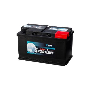 Batterie AGM Dual Purpose VMF Sportline AGM80 12 V 80 Ah 850 A – AGM