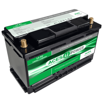 Batterie lithium LiFePO4 ACES Energy HFAS AL12V100HFAS-BT 12 V 100 Ah – Lithium LiFePO4