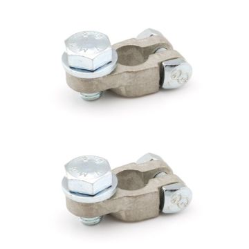 Cosses de batterie à boulon M12 Ripca - jeu plus et moins 
