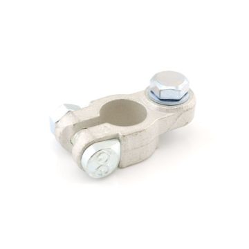 Cosse de batterie pôle positif boulon M8 Ripca 