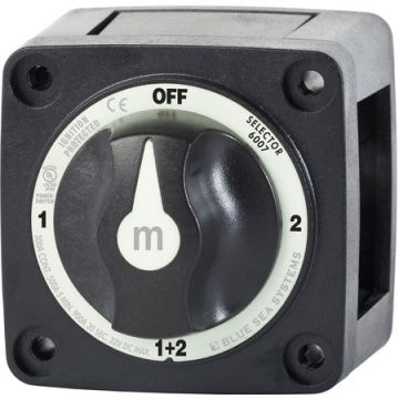 Coupe-batterie Blue Sea Systems M-Series 6006 unipolaire 300 A noir 