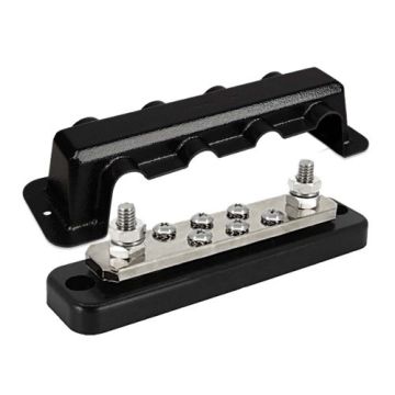 Barre de distribution DC 250 A 2 pôles 6 vis M6 Victron Energy 