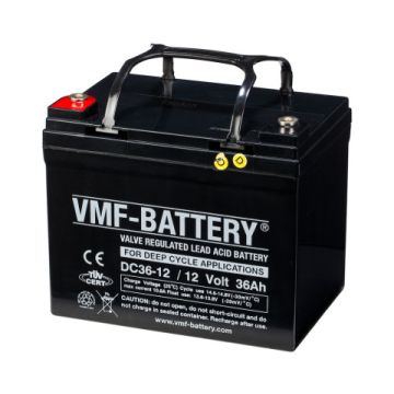 Batterie à décharge lente AGM VMF DC36-12 12 V 36 Ah – AGM