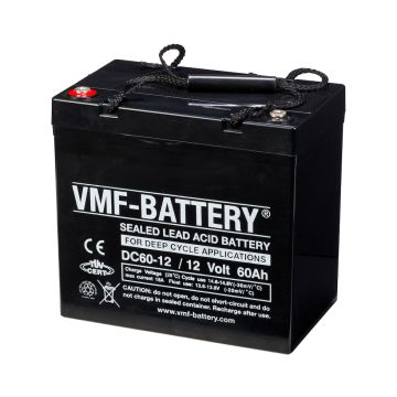 Batterie à décharge lente AGM VMF DC60-12 12 V 60 Ah – AGM