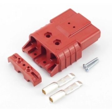 Connecteur de batterie Rema SBE80 rouge 2 pôles 80 A 