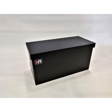 Bac à batterie PE noir avec couvercle pour batterie 120/140 Ah 