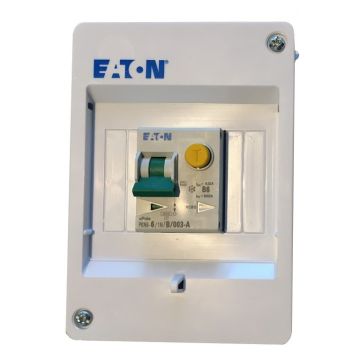 Coffret électrique Eaton 6 A avec différentiel 30 mA IP30 
