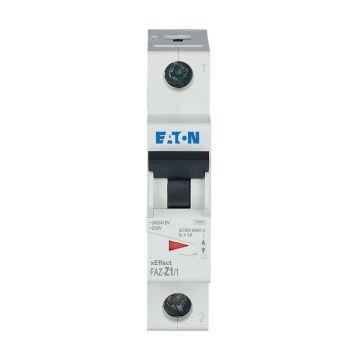Disjoncteur Eaton FAZ Z 1A/1 unipolaire 1 A courbe Z 