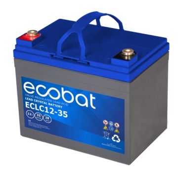 Batterie à décharge lente AGM Ecobat ECLC12-35 12 V 35 Ah – AGM