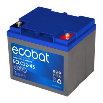 Batterie à décharge lente AGM Ecobat Deep Cycle ECLC12-45 12 V 45 Ah – AGM
