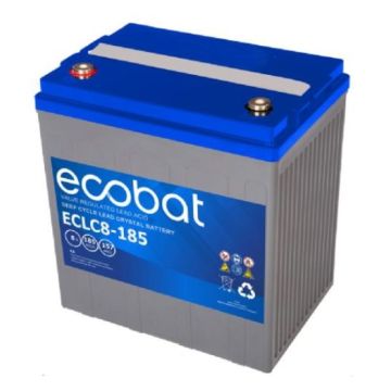 Batterie à décharge lente Lead Crystal Ecobat ECLC8-185 8 V 185 Ah – Lead Crystal