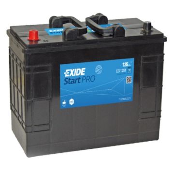 Batterie de démarrage Exide StartPRO EG1251 12 V 125 Ah 760 A – Plomb-acide (sans entretien)